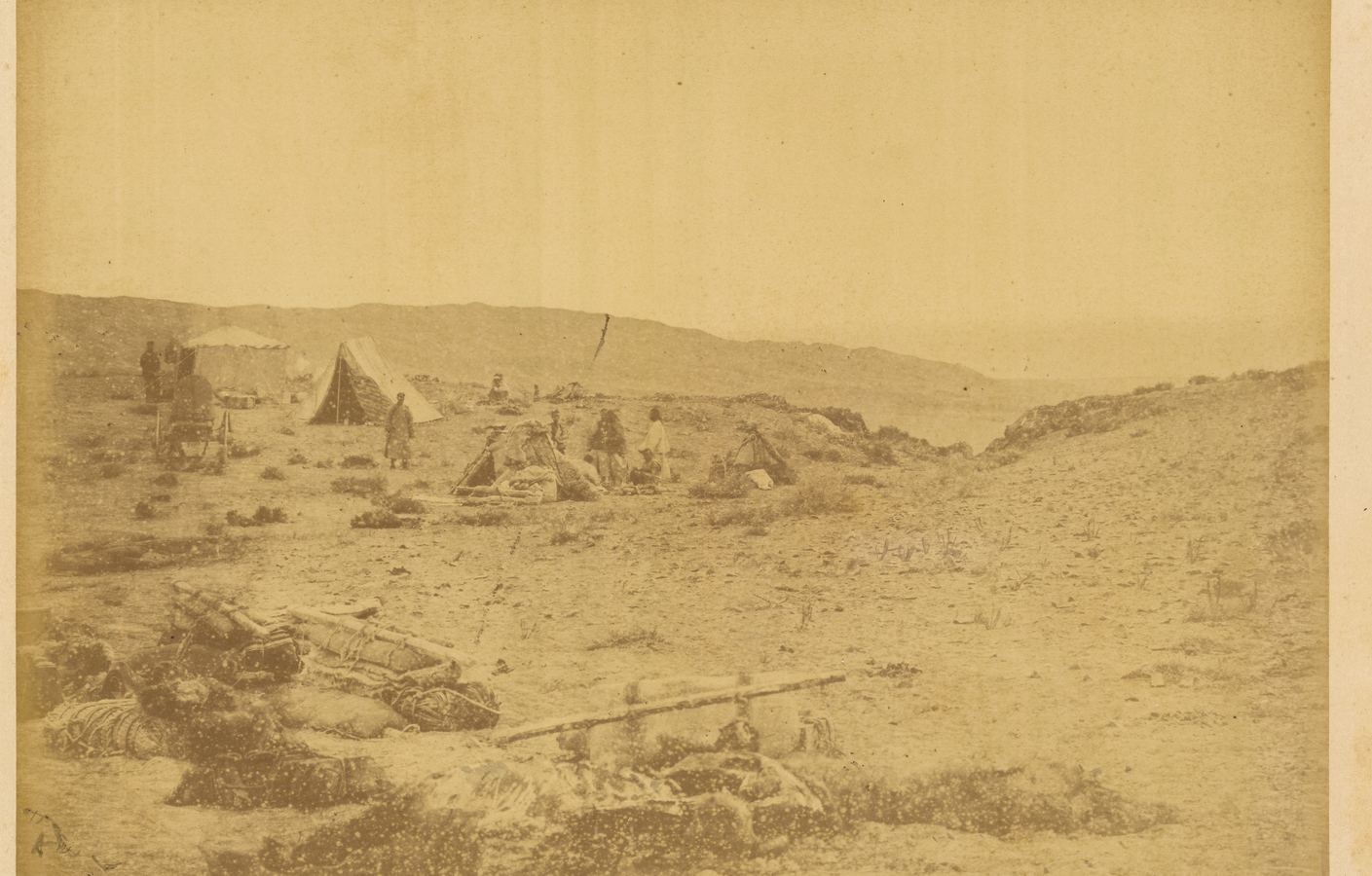 Hara-Mali, on the Way from Gucheng to Zaysan, Kazakhstan, 1875 WDL2060, Mali. Image d'archive.