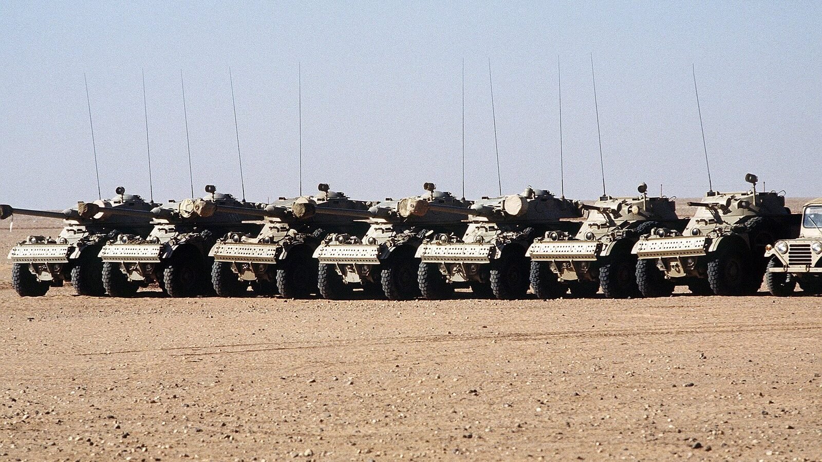 Niger Panhard AML, Niger. Image d'archive.