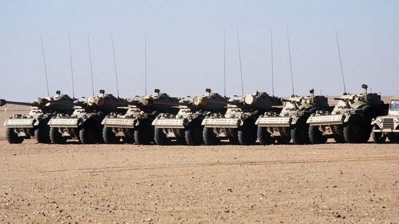 Niger Panhard AML, Niger. Image d'archive.