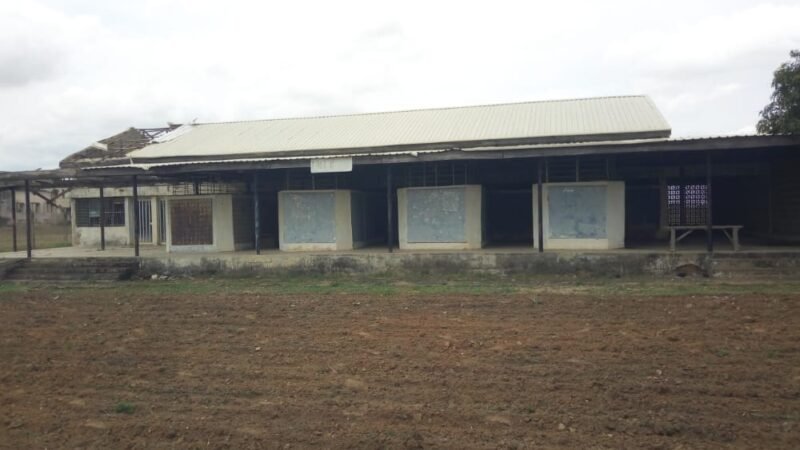 Birnin Gwari Post Office, Kaduna, Nigeria. Image d'archive.