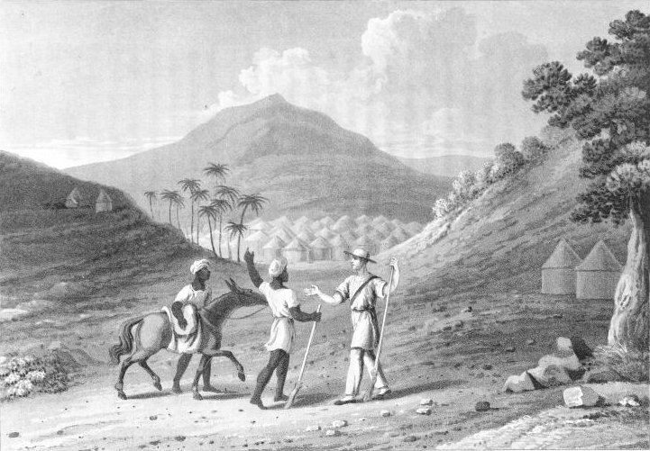 Timbo (1818), Guinée. Image d'archive.