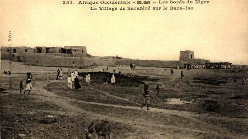 Fortier 354 Sarafere Mali, Mali. Image d'archive.