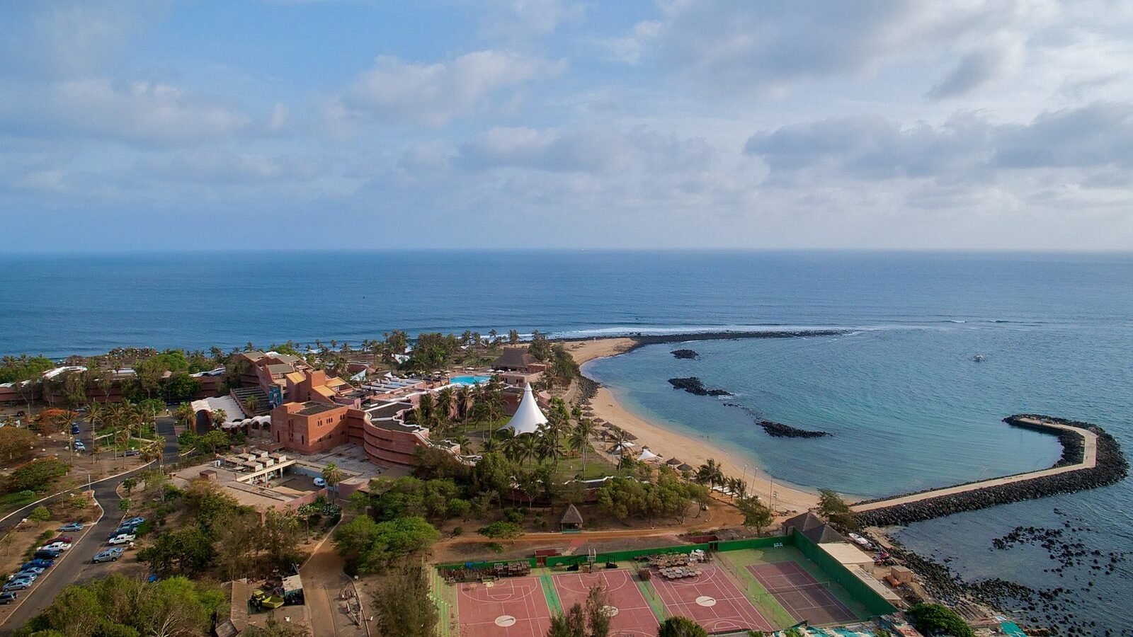 Pointe des Almadies - Senegal, Sénégal. Image d'archive.