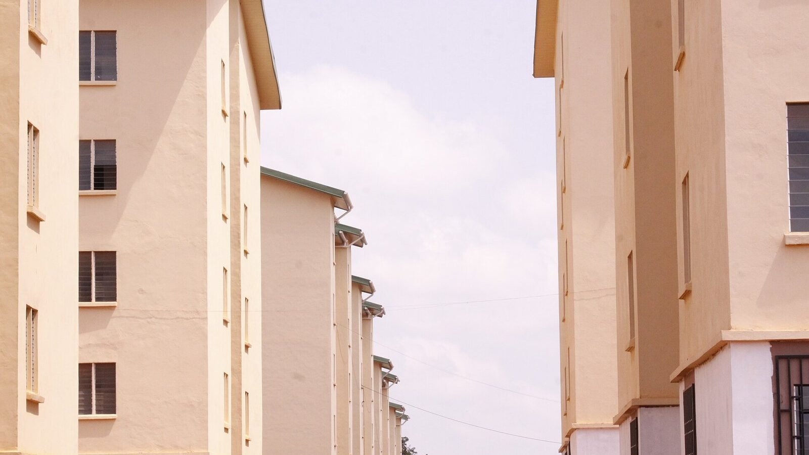 Camp sic olembé, Cameroun. Image d'archive.