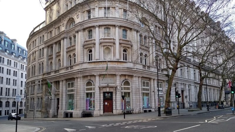 High Commission of Nigeria in London, Nigeria. Image d'archive.