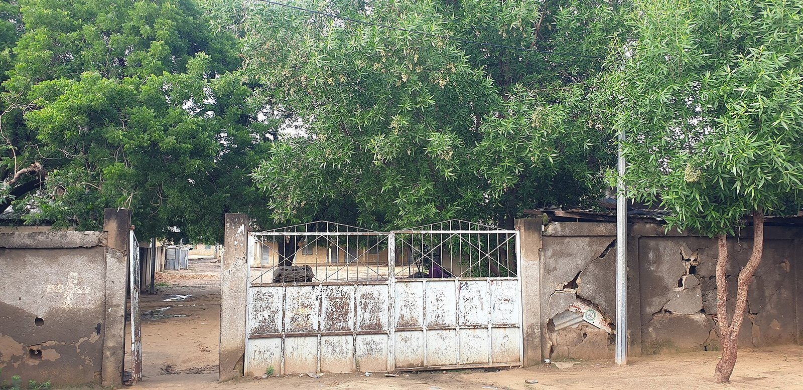 École du centre de N'djamena, Tchad. Image d'archive.
