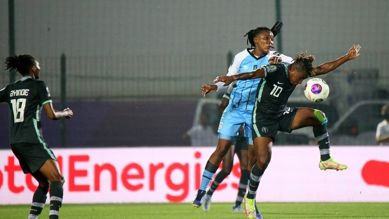 Phase de match Nigeria - Botswana 3, Nigeria. Image d'archive.
