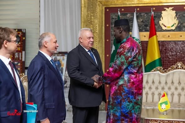 Guinée : une délégation de RUSAL reçue par Mamadi Doumbouya autour du programme Simandou 2040