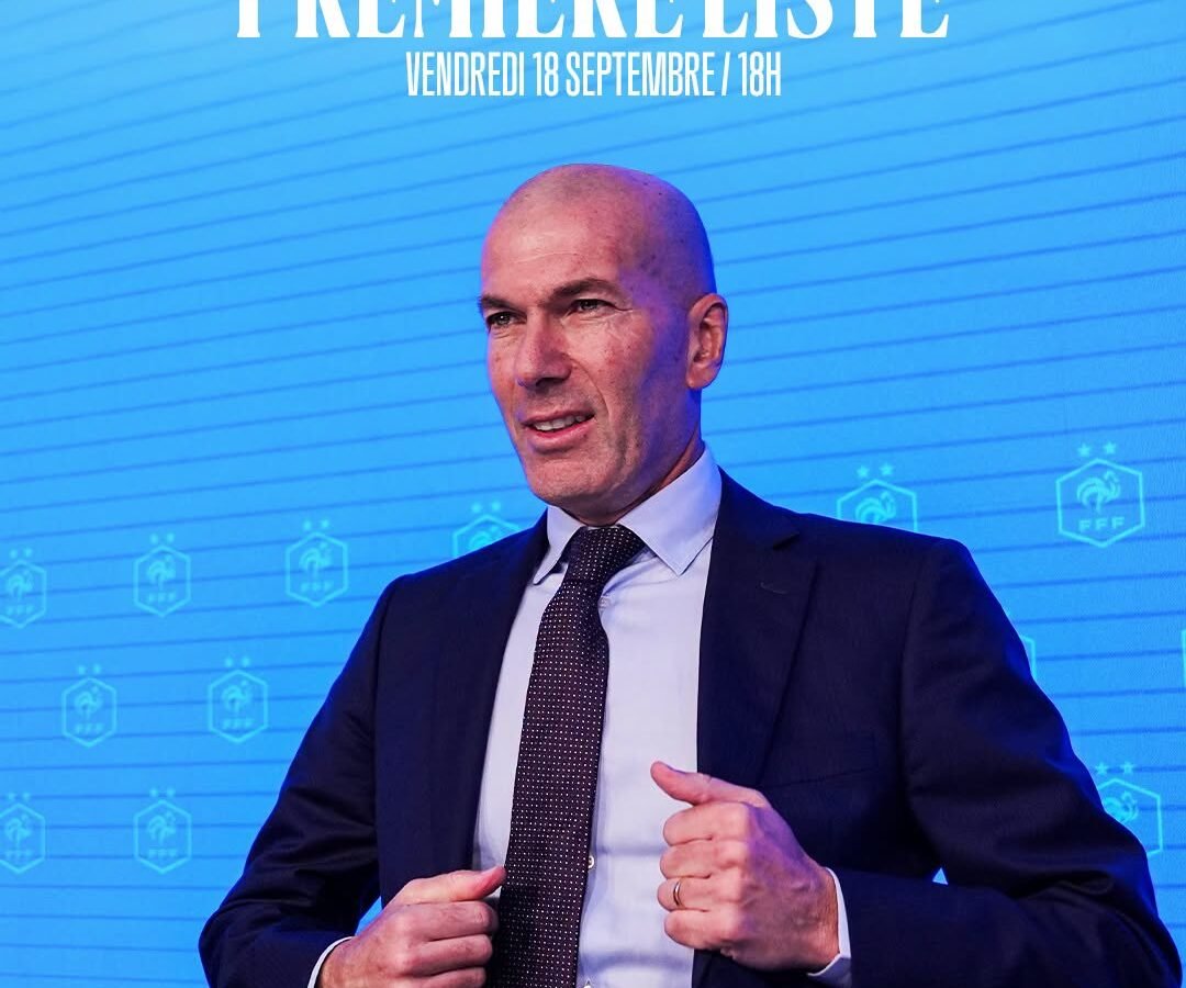 Équipe de France : l’ère Zidane débute, première liste des Bleus attendue le 18 septembre