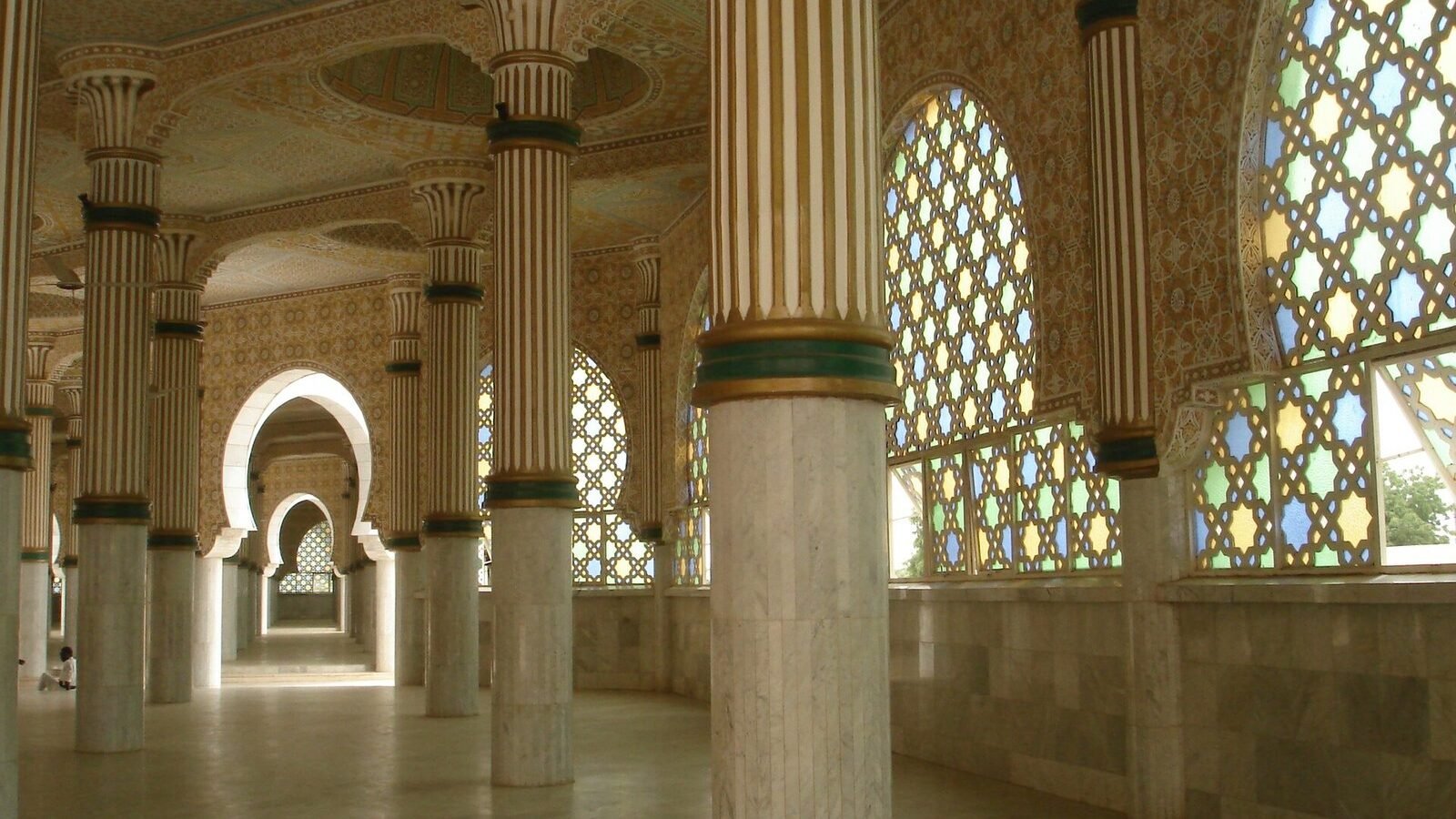 Mosquée Touba (senegal) 2006, Sénégal. Image d'archive.