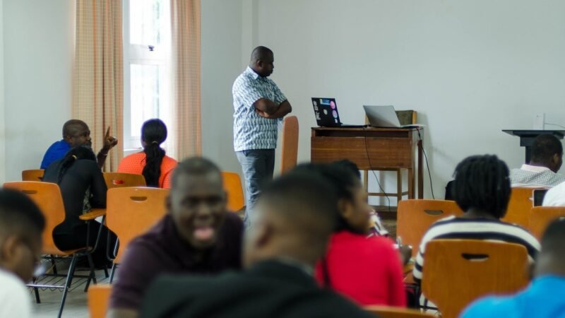 Wikimedia Ghana UG WEP Gimpa Law Shool-1, Ghana. Image d'archive.