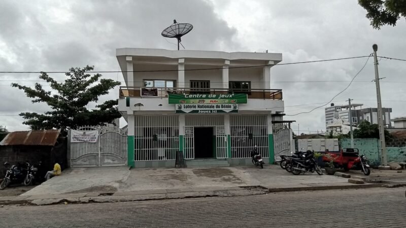 Loterie Nationale du Bénin 06, Bénin. Image d'archive.