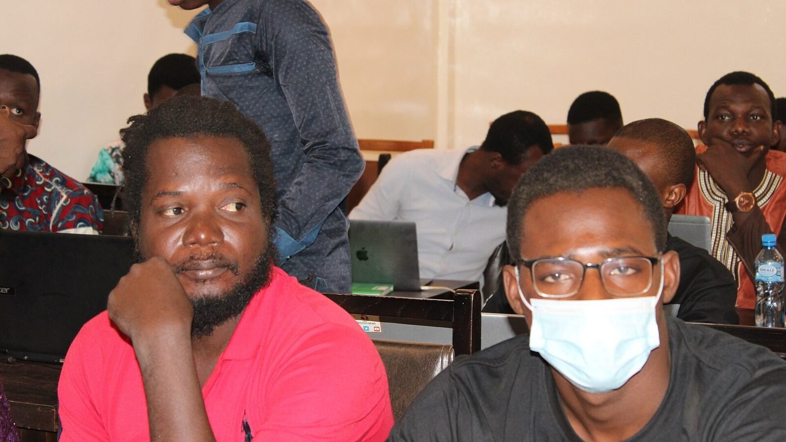 Atelier 1 Mois de la contribution francophone Burkina Faso 25, Burkina Faso. Image d'archive.